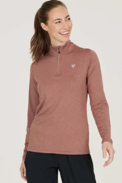 Northpeak Therese 1/2 zip treningsgenser dame