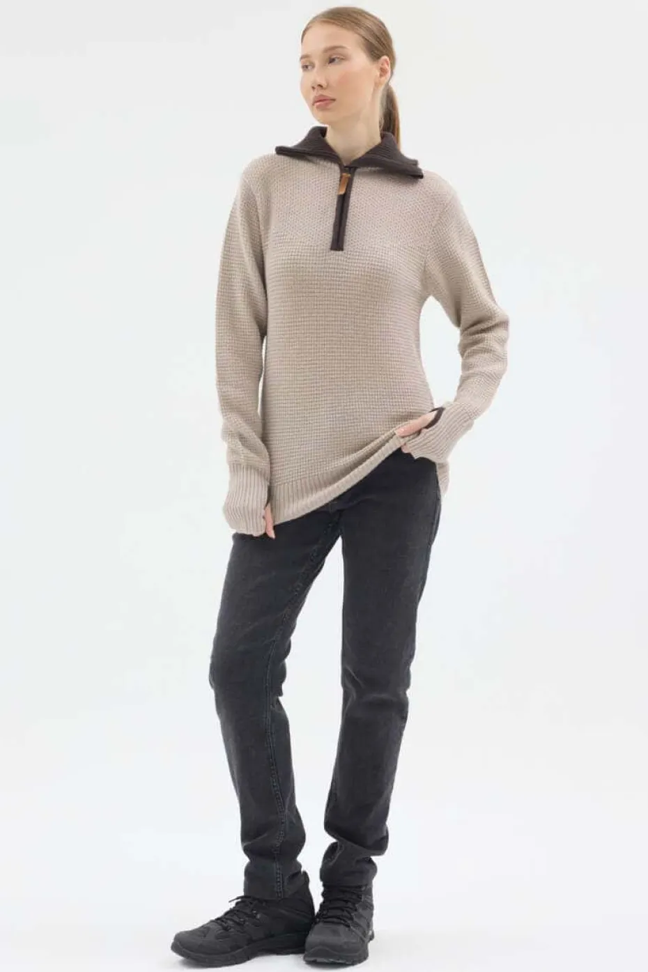 Northpeak Ustaoset 1/2 zip 2 ullgenser unisex