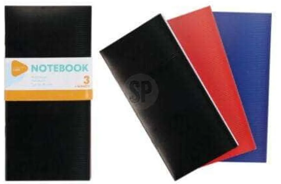 Notatbok 3pk