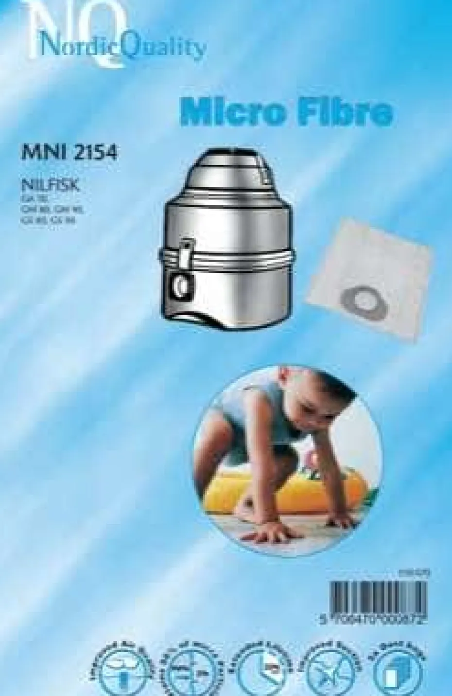 NQ MNI 2154 støvsugerposer