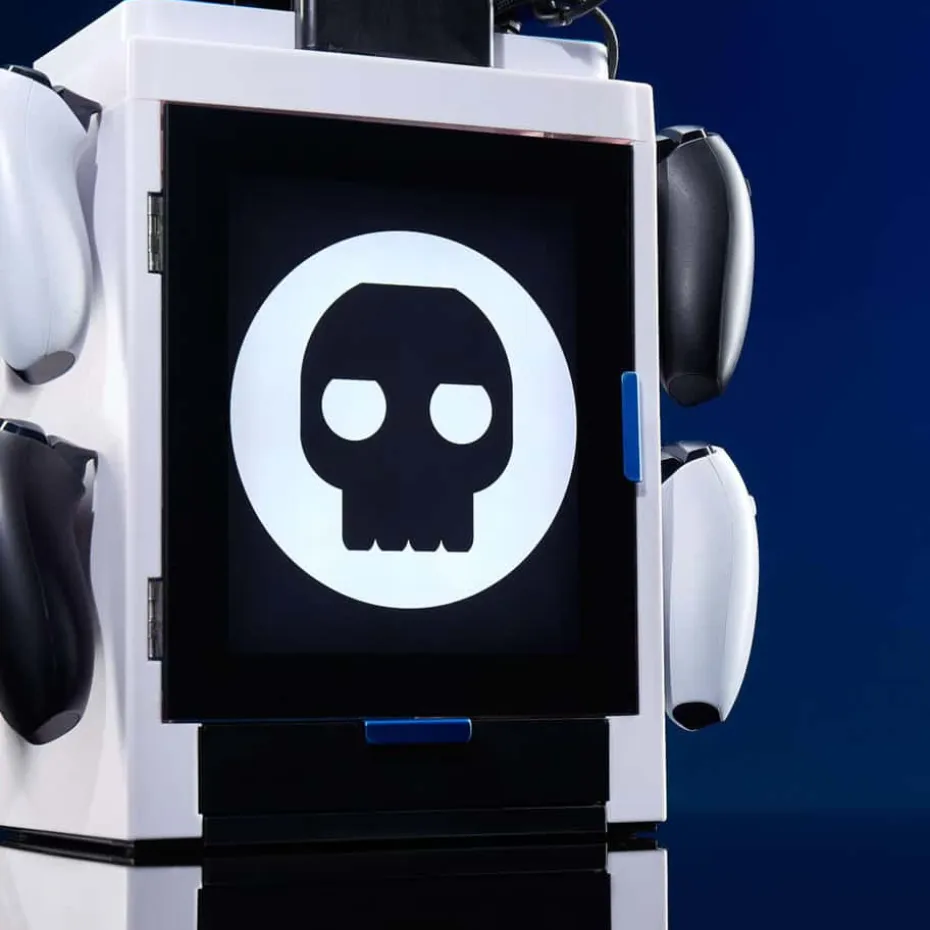numskull® PS5 Inspired Blue and White Gaming Locker