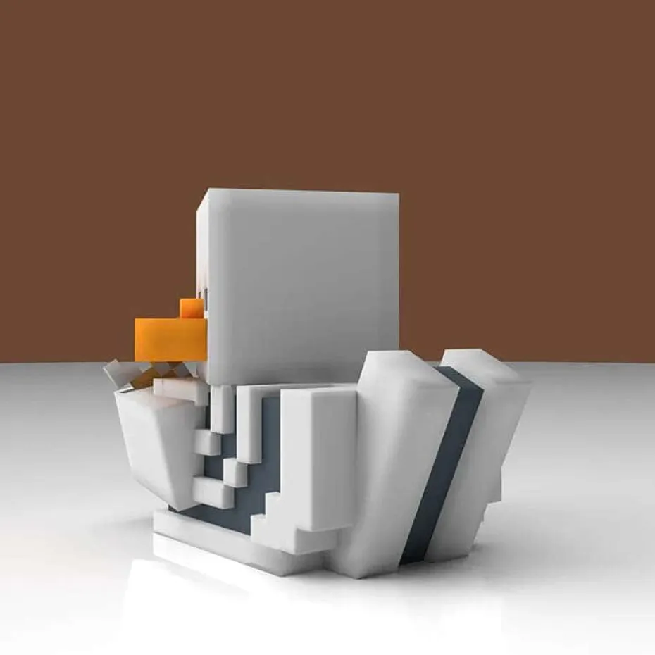 numskull® Minecraft: Skeleton TUBBZ™ (First Edition) samlefigur