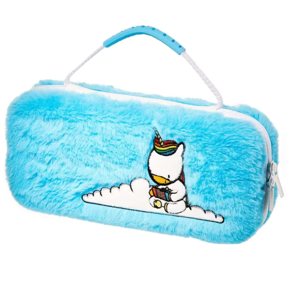numskull® Nintendo Switch™ Unicorn Blue Fluffy Carry Case