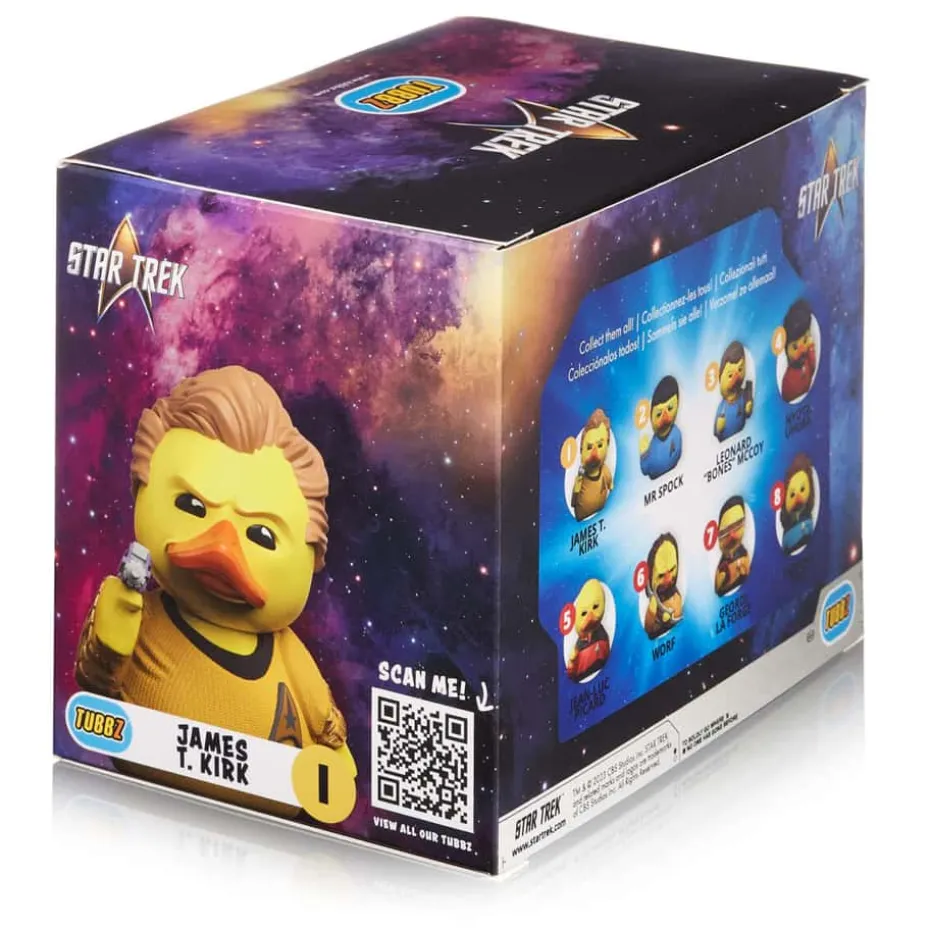 numskull® Star Trek: James T. Kirk TUBBZ™ samlefigur