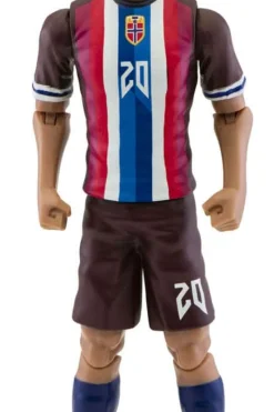 Nusa figur i det norske fotballandslagets drakt.