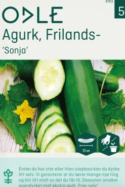 Odle agurk, frilands-, sonja frø