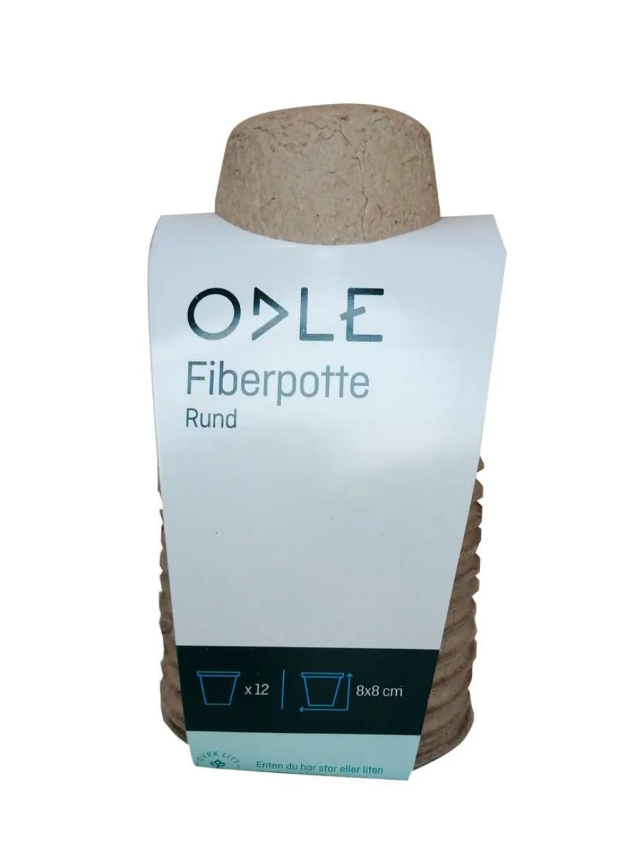 Odle fiberpotter rund 12-pk