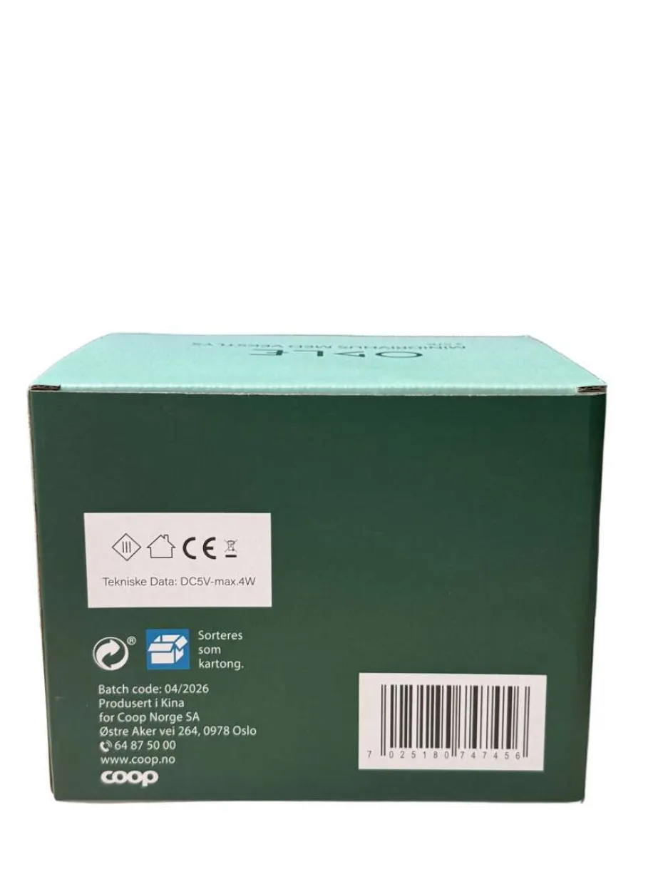 Odle minidrivhus med LED-lys 3-pk