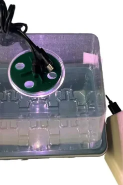 Odle minidrivhus med LED-lys 3-pk