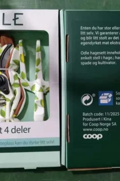 Odle Sitron hageredskap 4-deler
