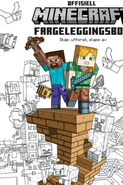 Offisiell Minecraft fargeleggingsbok