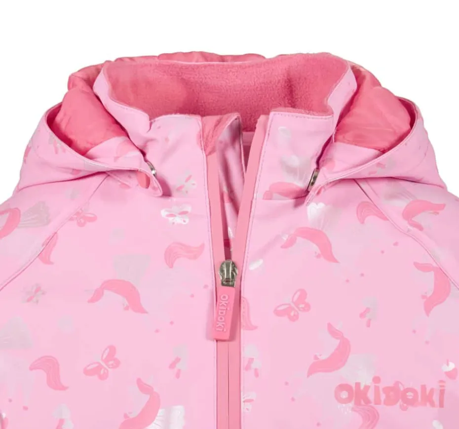 Okidoki Fyn 2-delt vattert regnsett barn