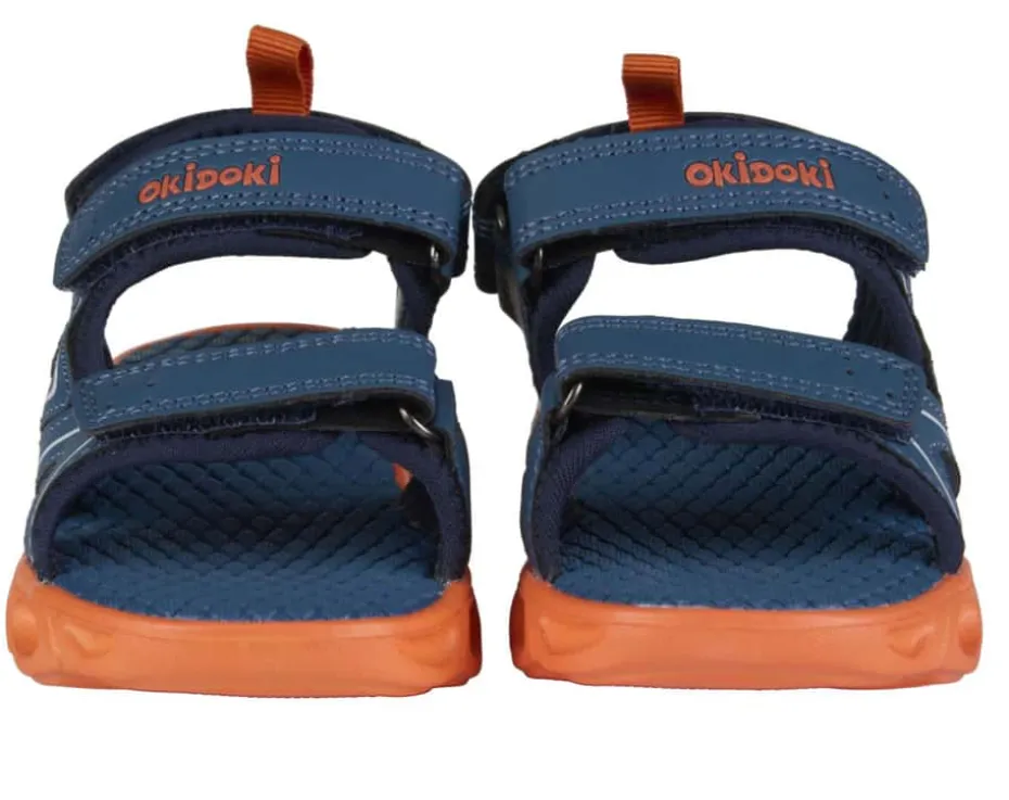 Okidoki Glitre 3 blinkesandaler barn