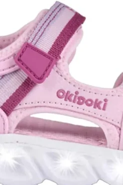 Okidoki Glitre 3 blinkesandaler barn