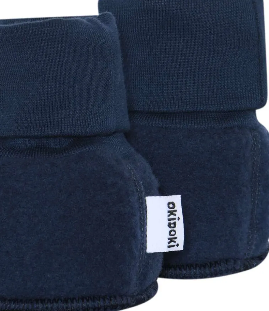 Okidoki ullfleece sokker baby