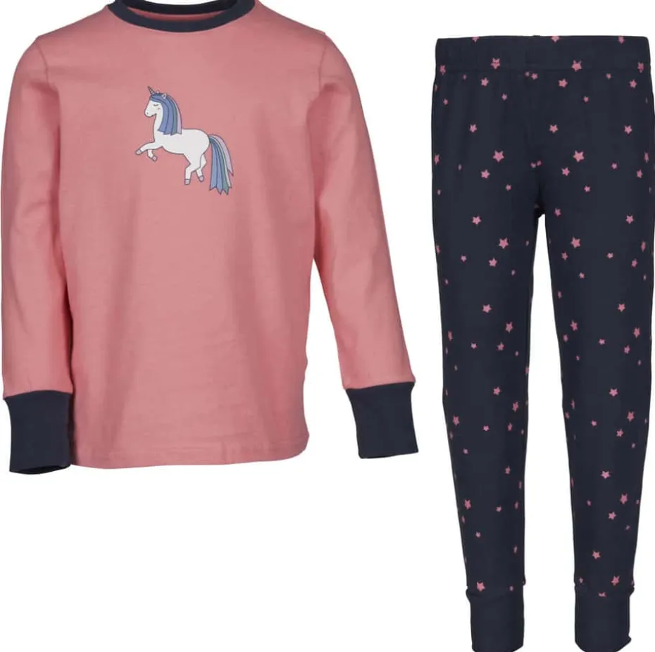 Okidoki Unicorn 2-delt pyjamassett barn