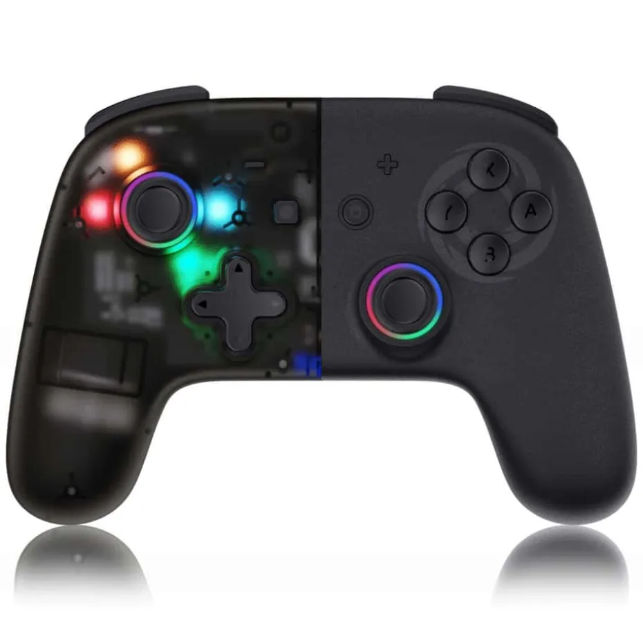 ONIVERSE Bluetooth Controller for Nintendo Switch / PC / IOS / Android Black Star