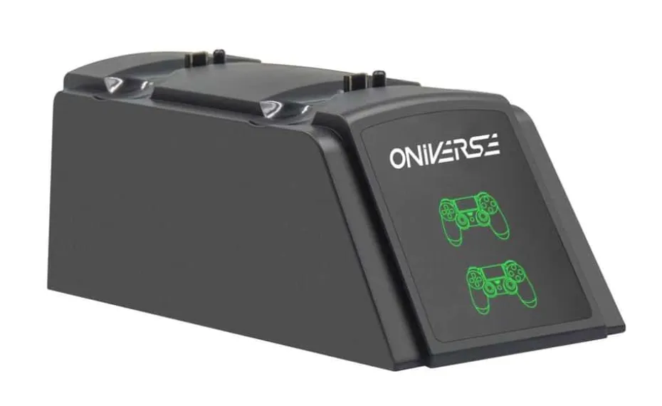 ONIVERSE dobbel ladestasjon for PS4™-kontrollere