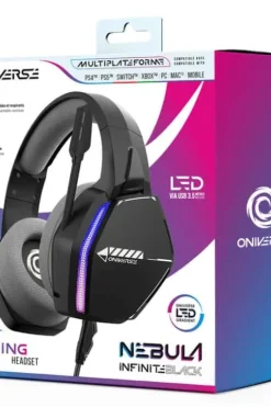 ONIVERSE Gaming Headset Nebula Infinite Black (Multiplattform)