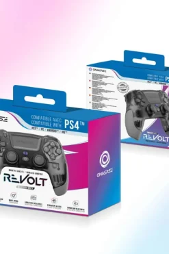 ONIVERSE Trådløs Revolt Bluetooth Controller Mercury Gray (PS4 PC Mobil)