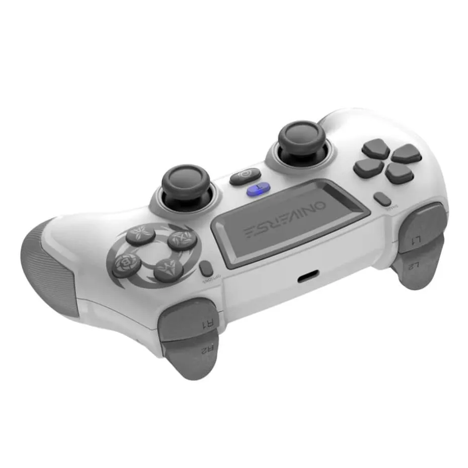 ONIVERSE Trådløs Revolt Bluetooth-kontroller Moon White (PS4 - PC - Mobil)