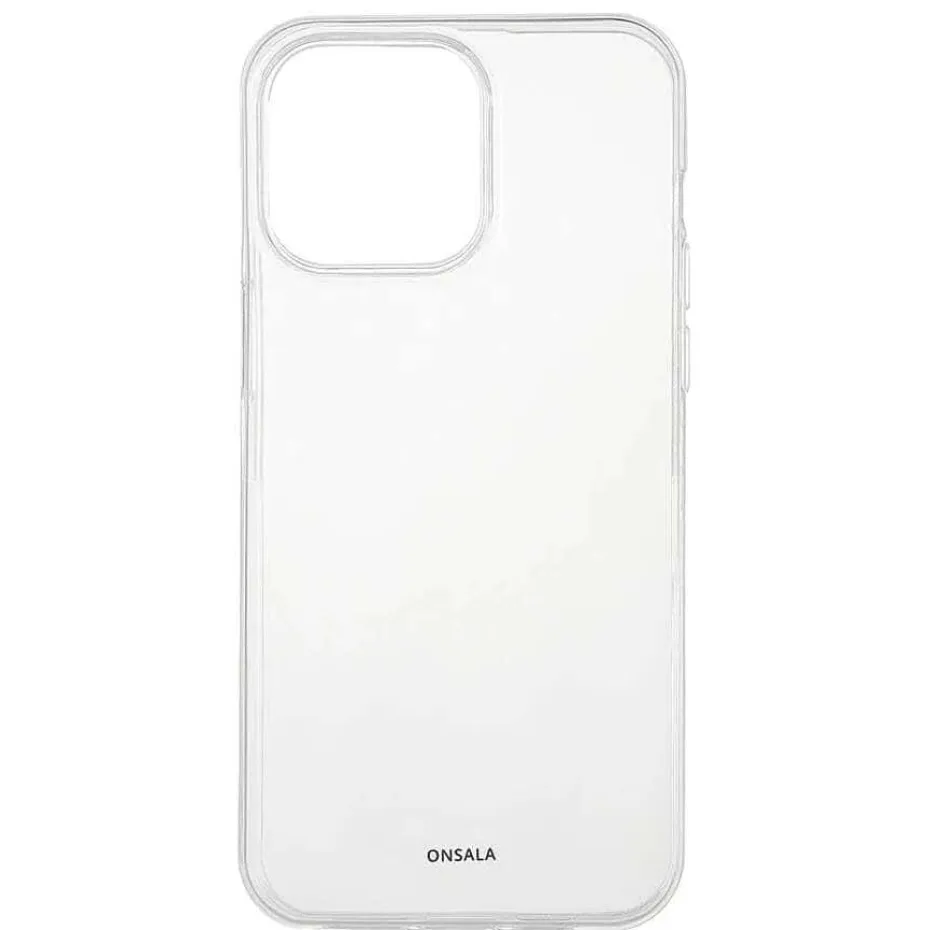 Onsala Mobildeksel Resirkulert TPU Transparent - iPhone 15 Pro Max