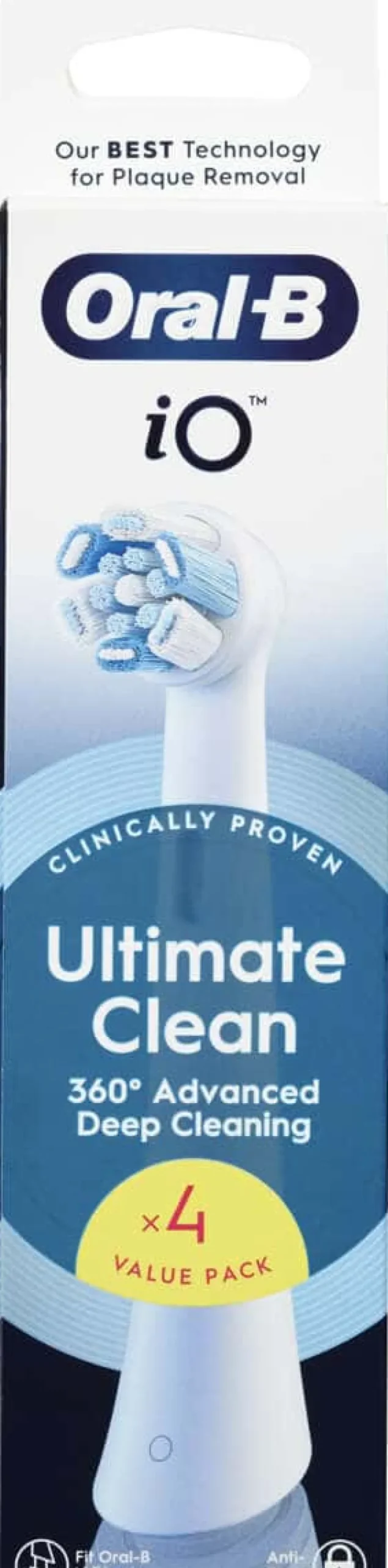 Oral-B™ iO Ultimate Clean 4pk refillbørster