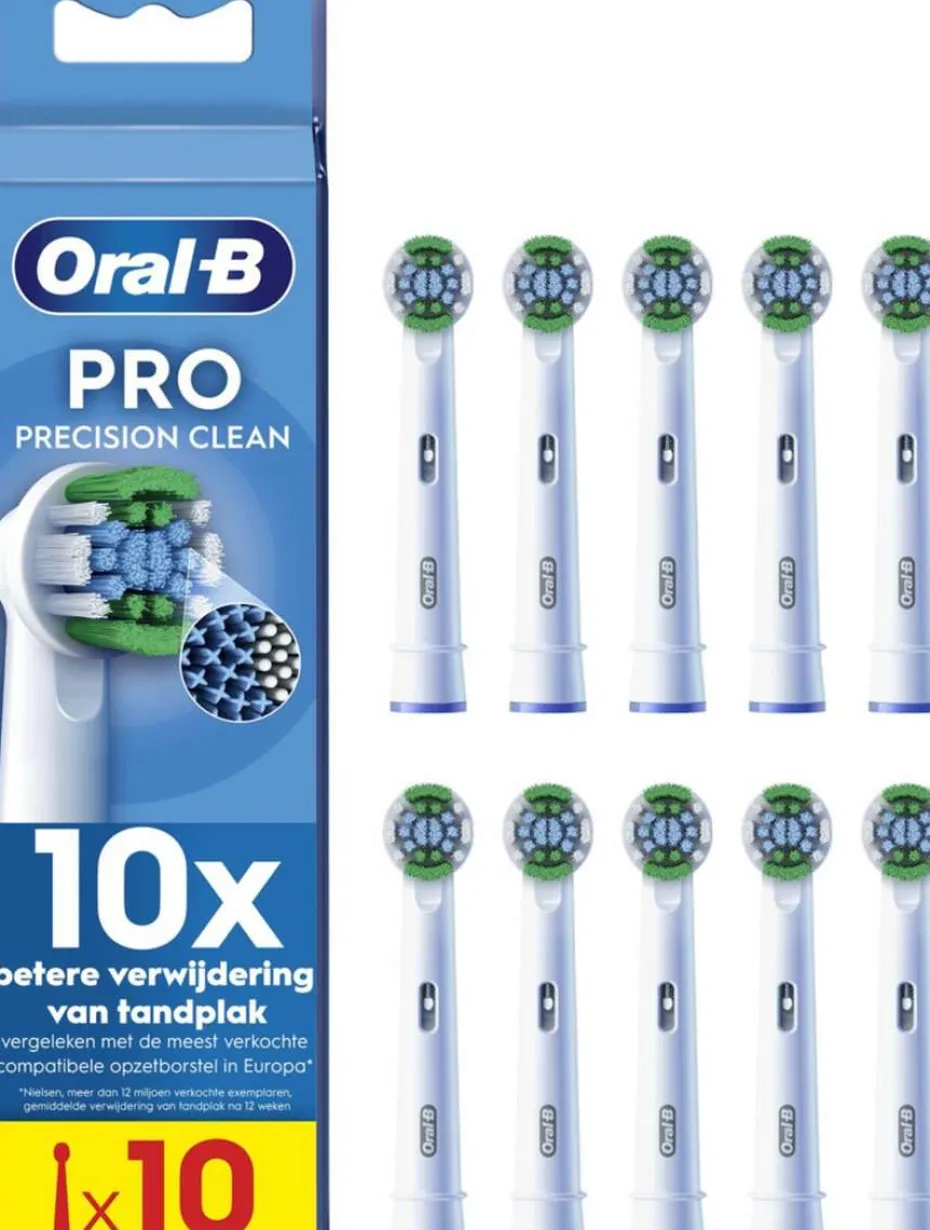 Oral-B™ Precision Clean 10pk refillbørster