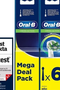 Oral-B™ Cross Action 2+2+2 refill