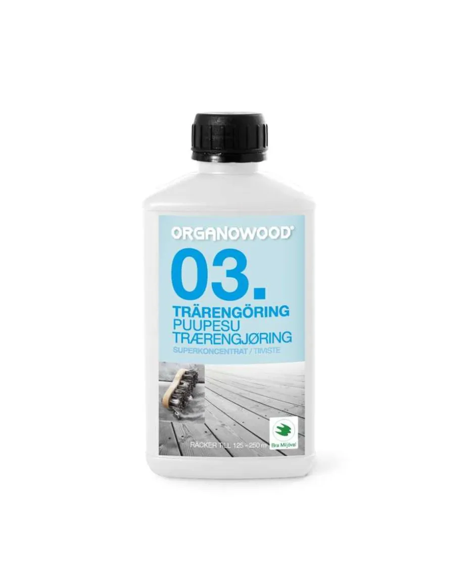 Organowood 03 trerengjøring