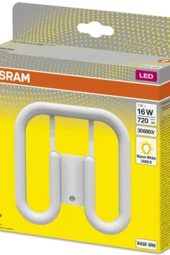 OSRAM DULUX LED SQ16 EM & AC MAINS 7W 830 GR8