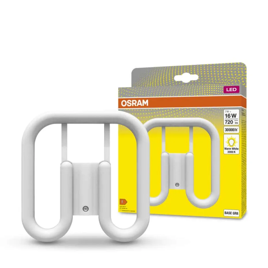 OSRAM DULUX LED SQ16 EM & AC MAINS 7W 830 GR8