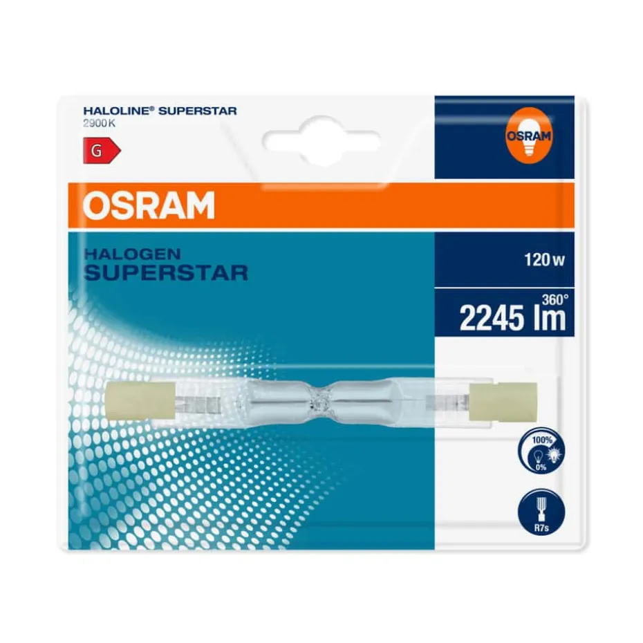 OSRAM halogen haloline 120w eco r7s 74.9 bli1