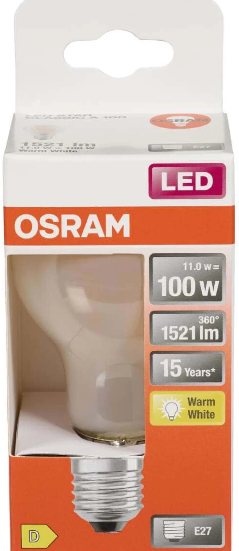 OSRAM LED Classic A Retrofit matt pære