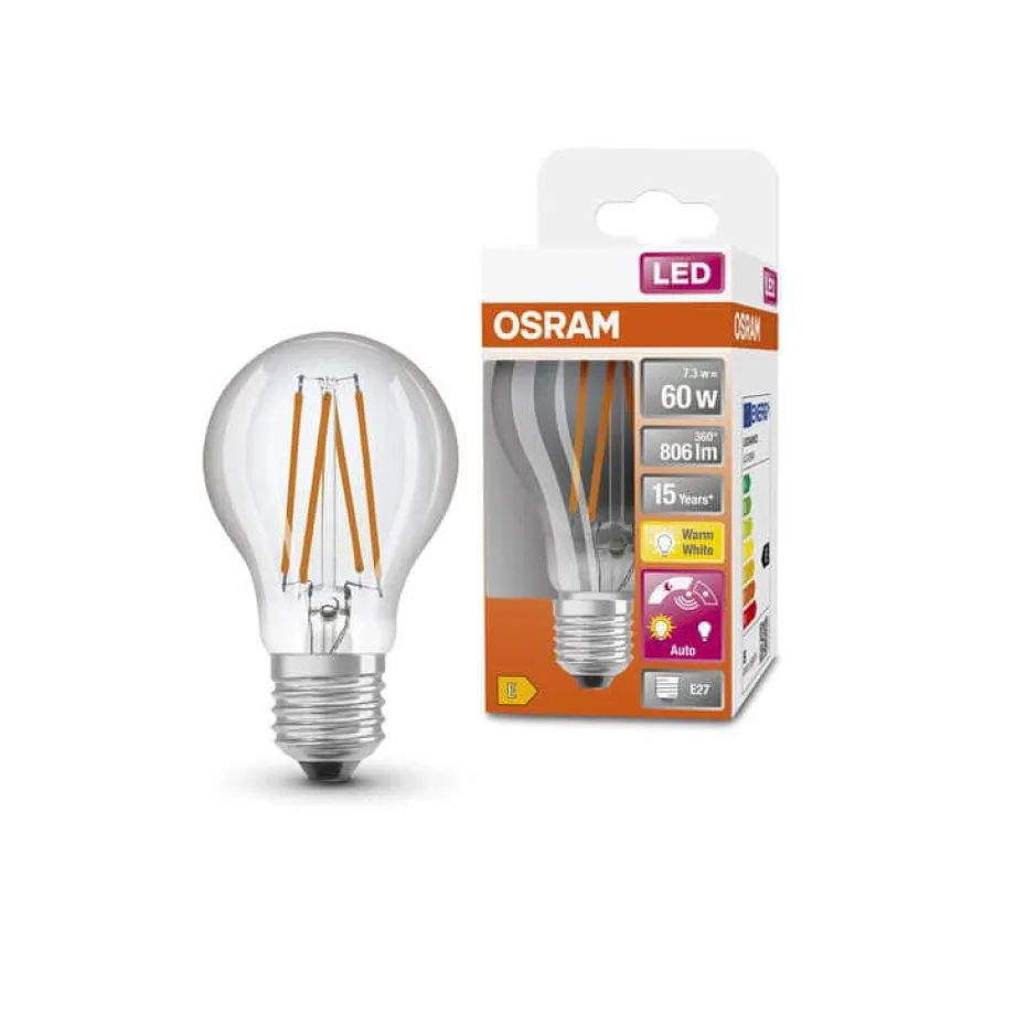 OSRAM LED Daylight sensor classic pære