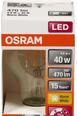 OSRAM LED Daylight sensor classic pære