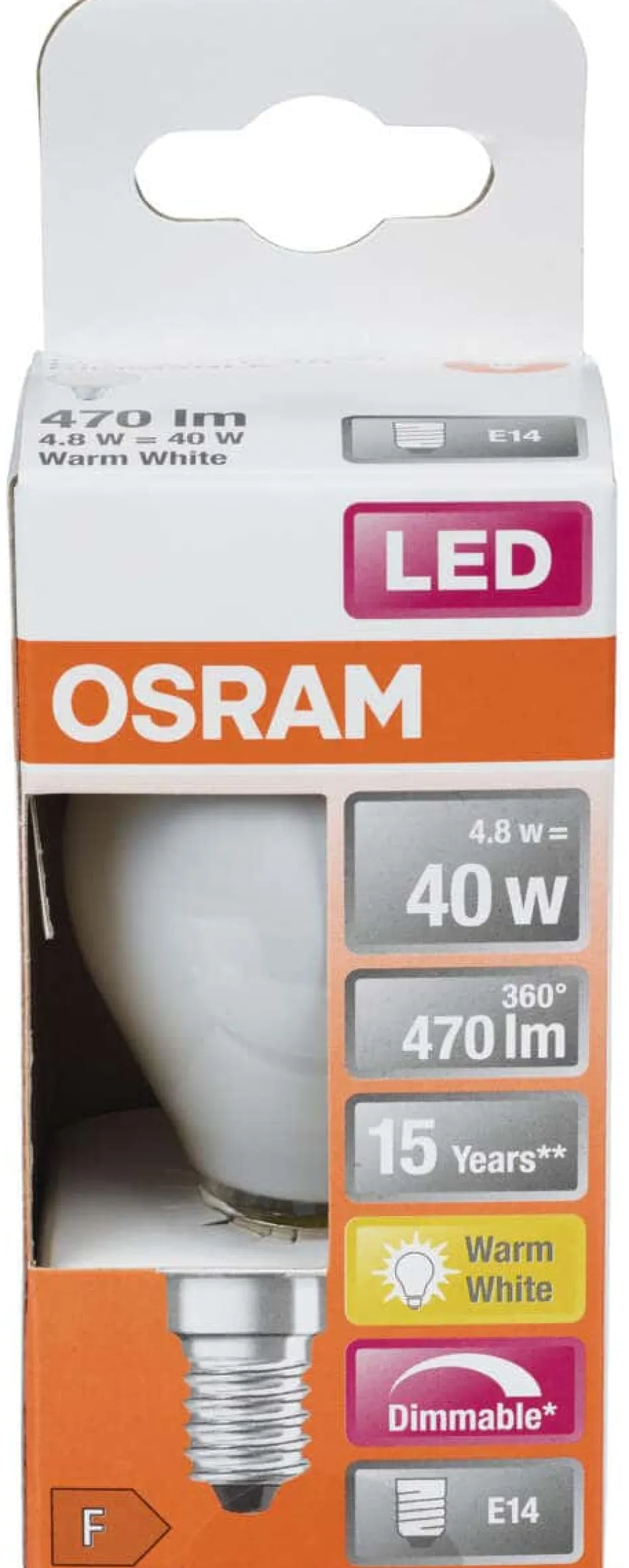 OSRAM LED Superstar Classic P 40 DIM