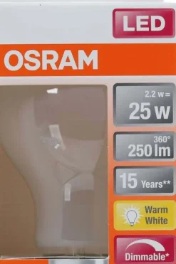 OSRAM LED-pære Normal MATT 2,8W