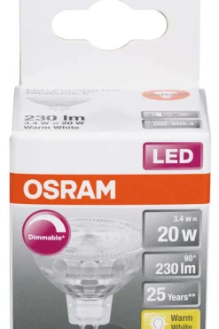 OSRAM MR16 20 3,4WGU5,3D pære