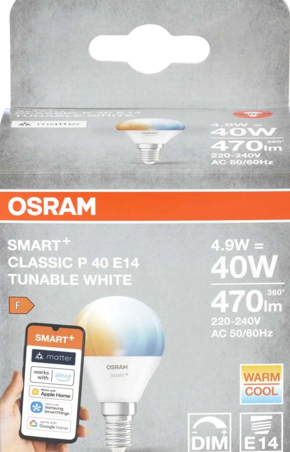 OSRAM Smart+ LED Classic P pære