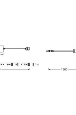 OSRAM SMART+ MATTER Flex 2M RGB Tunable White
