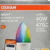 OSRAM SMART+ MATTER Multicolor Classic B40 4.9W E14