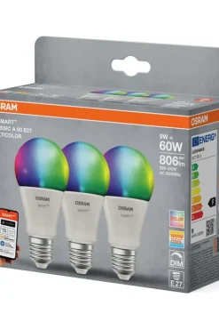 OSRAM SMART+ MATTER Multicolor Classic A60 9W E27