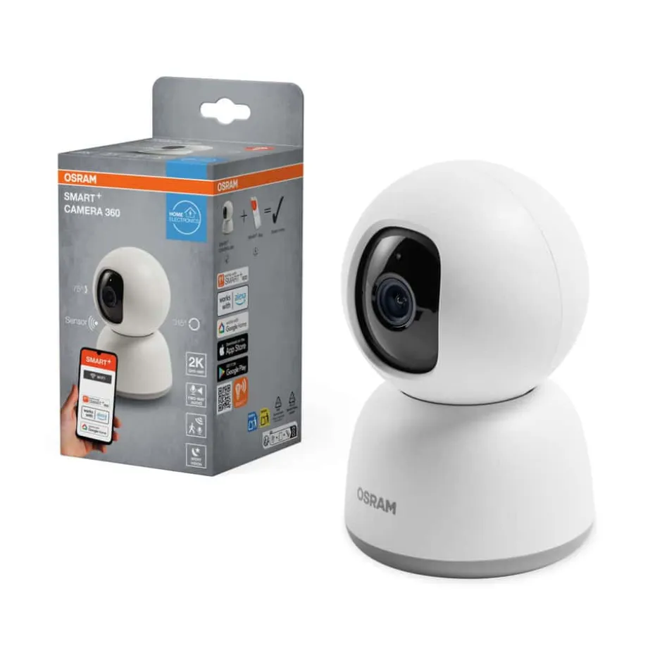 OSRAM Smart+ WiFi 360 innendørs sikkerhetskamera