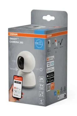 OSRAM Smart+ WiFi 360 innendørs sikkerhetskamera