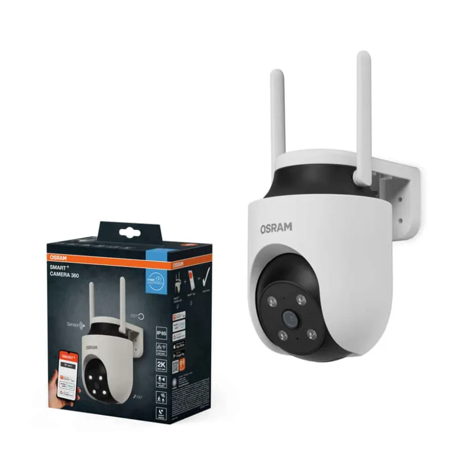 OSRAM Smart+ WiFi 360 utendørs sikkerhetskamera