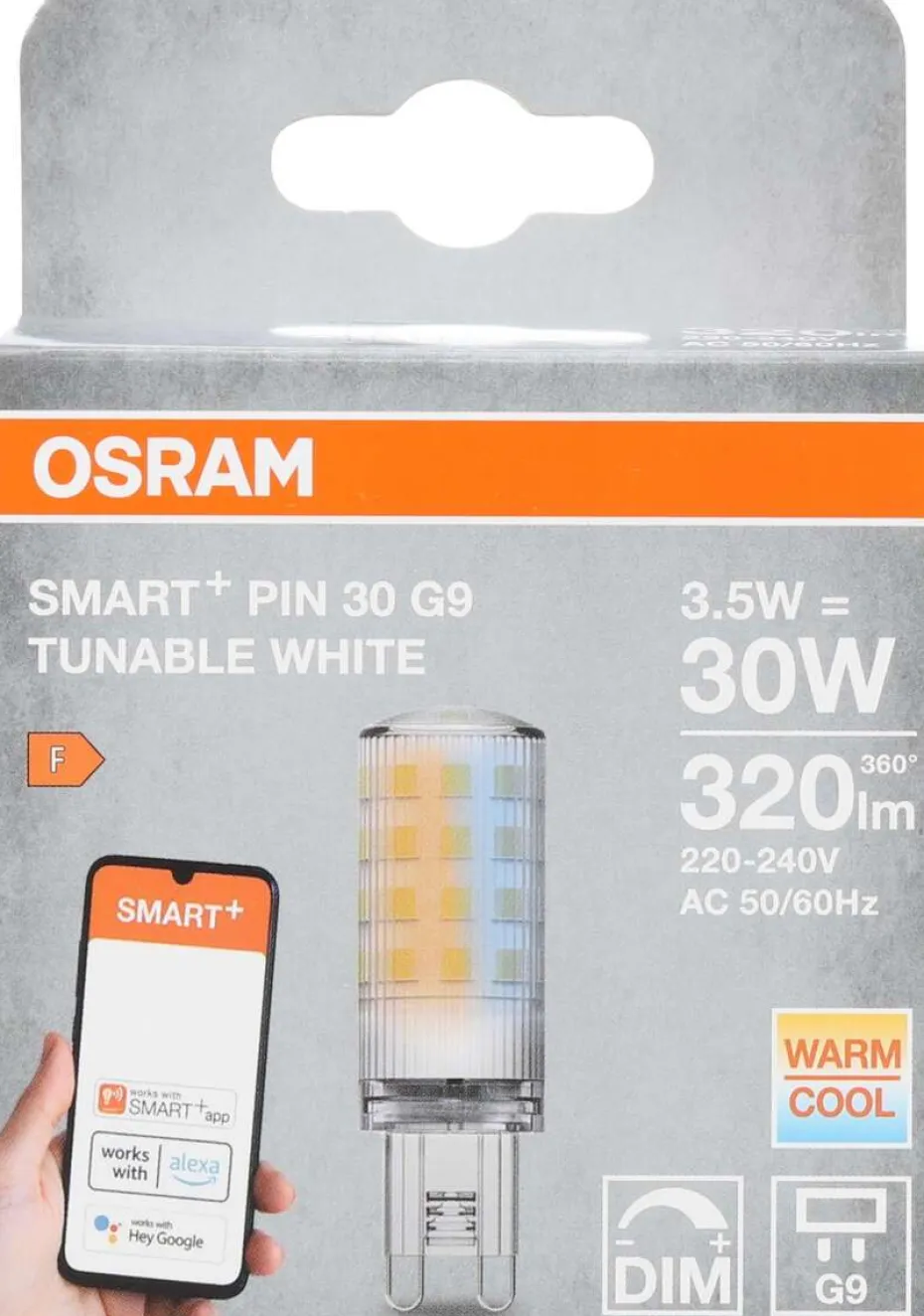 OSRAM Smart+ Wifi G9 stiftpære
