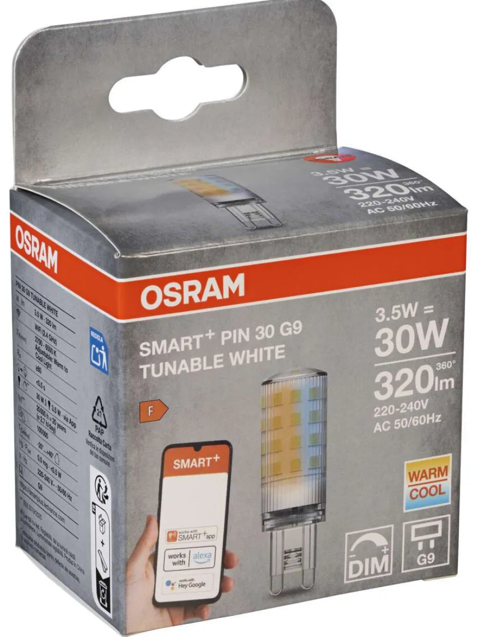 OSRAM Smart+ Wifi G9 stiftpære