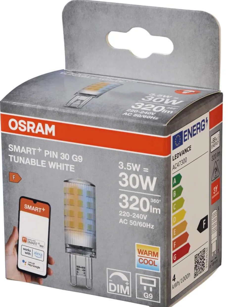 OSRAM Smart+ Wifi G9 stiftpære