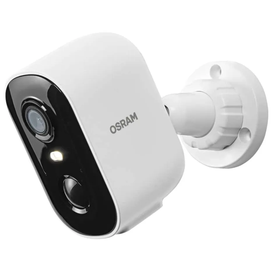 OSRAM Smart+ WiFi sikkerhetskamera og solcellepanel